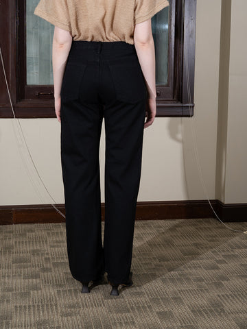 Dresen Low Rise Selvedge, Black - Stand Up Comedy
