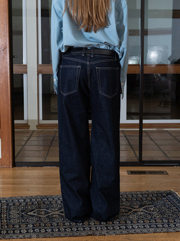 Dresen Notch Trouser, Indigo