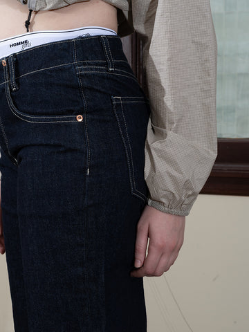 Dresen Notch Trouser, Indigo - Stand Up Comedy