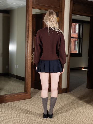 Dunst Pleats Mini Skirt