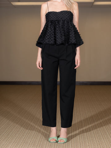 Dunst Double Pleated Wide Trouser