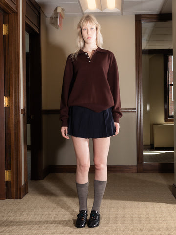 Dunst Pleats Mini Skirt