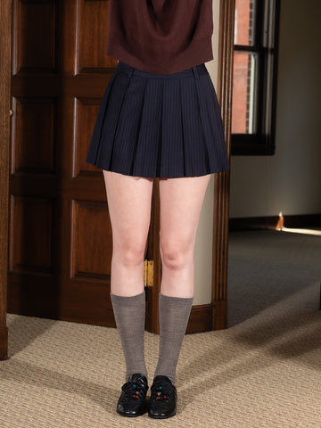 Dunst Pleats Mini Skirt