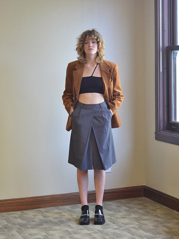 Dunst H-Line Slit Wrap Skirt