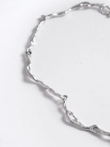Faris Drip Collar, Sterling Silver - Stand Up Comedy
