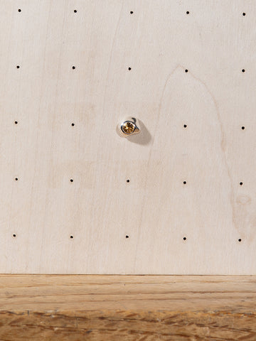 Faris Kira Stud, Silver/Citrine