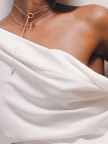 Faris Luro Necklace, Silver