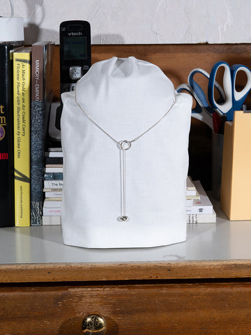 Faris Luro Necklace, Silver