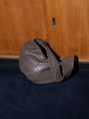 Gabriela Coll No. 250 Crossed Leather Bag, Dust
