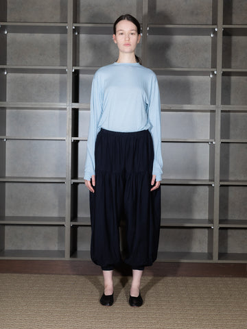 Gnuhr Creeper Crew Merino, Blue Fog