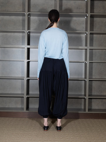 Gnuhr Creeper Crew Merino, Blue Fog