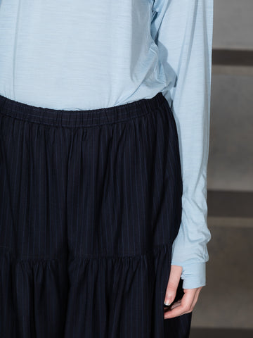 Gnuhr Creeper Crew Merino, Blue Fog