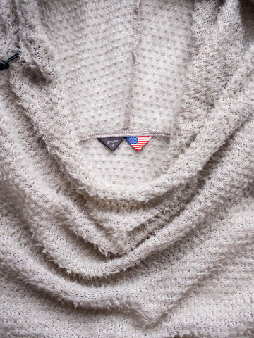 Gnuhr Shag Hoodie, Moon Rock