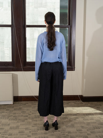Comme des Garçons Creased Trouser, Black - Stand Up Comedy