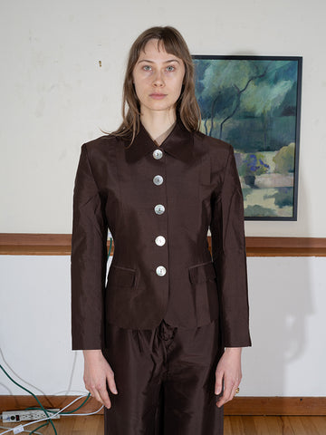 Hai Audrey Jacket, Dark Brown