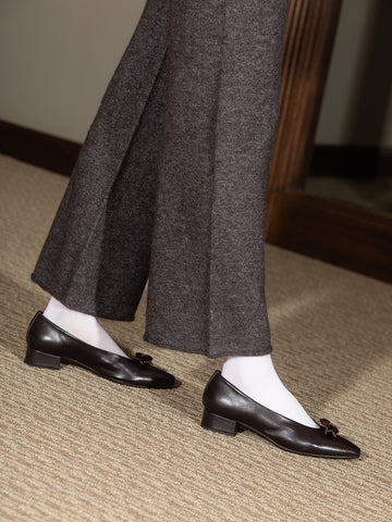 Hai x Reqins Fetiche Florence Shoe, Dark Brown