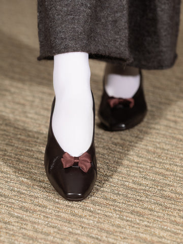 Hai x Reqins Fetiche Florence Shoe, Dark Brown