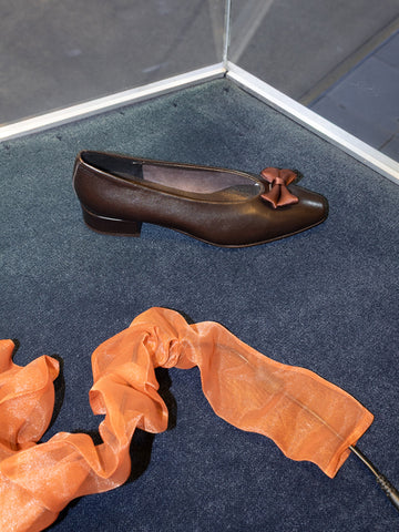 Hai x Reqins Fetiche Florence Shoe, Dark Brown