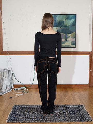 Hai Gretchen Tee, Black