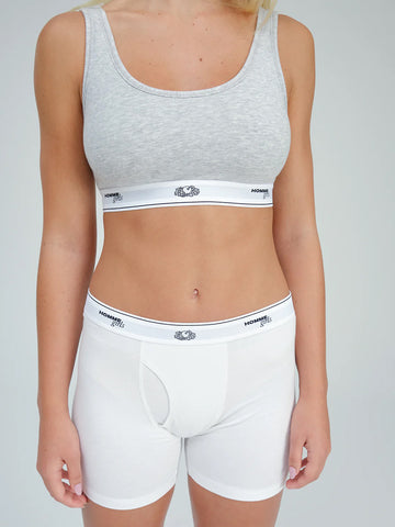 Homme Girls x Fruit of the Loom Boxer Brief, Mixed Color 3-Pack