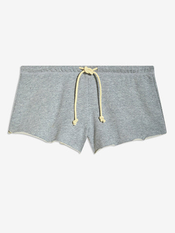 Homme Girls X Fruit of the Loom Fruity Shorts, Heather Grey