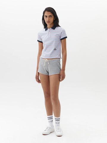 Homme Girls X Fruit of the Loom Fruity Shorts, Heather Grey