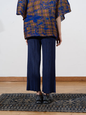 Issey Miyake Classic Trouser, Blue
