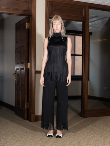 Issey Miyake Wide Fringe Pant
