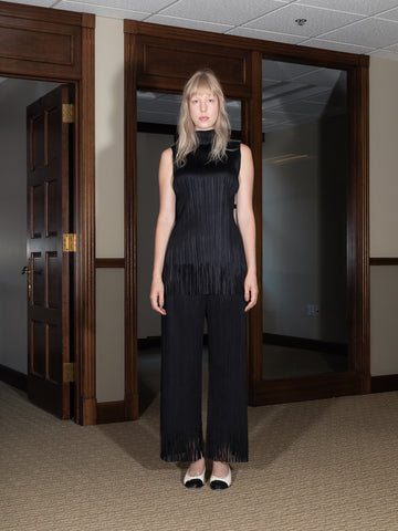 Issey Miyake Fringe Top/Tunic