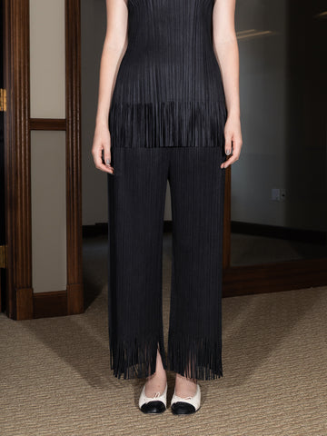 Issey Miyake Wide Fringe Pant