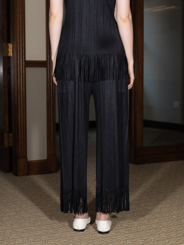Issey Miyake Wide Fringe Pant