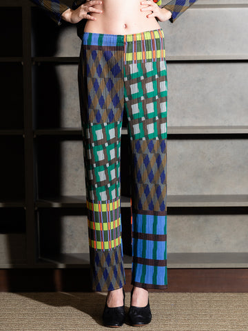 Issey Miyake Pant, Blue Harmony - Stand Up Comedy