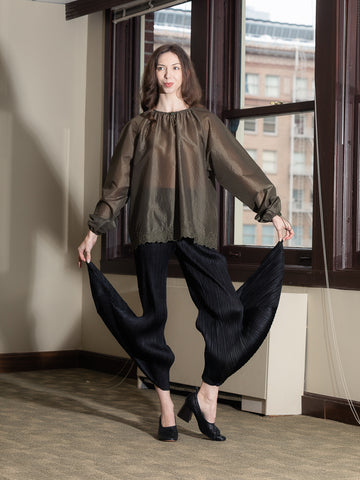 Issey Miyake Ole Trouser, Black - Stand Up Comedy