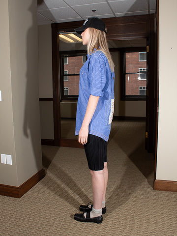 Issey Miyake Thicker Bottom Pleat Shorts, Black