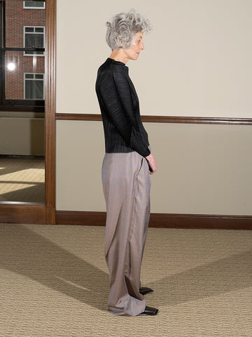 Issey Miyake Skyline Top, Black - Stand Up Comedy
