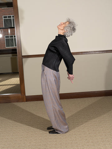 Issey Miyake Skyline Top, Black