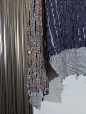 JRAT 3T Hoodie/Sweater, Mauve/Gray/Blue