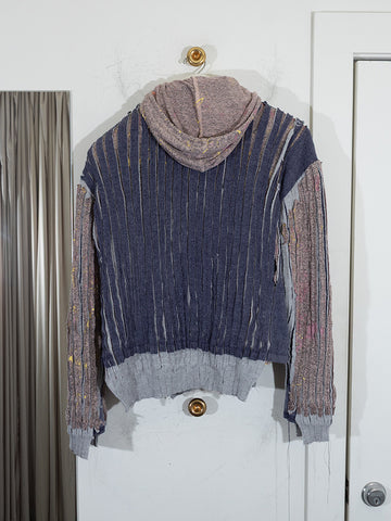 JRAT 3T Hoodie/Sweater, Mauve/Gray/Blue