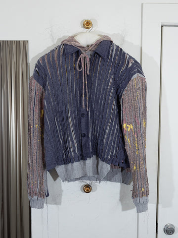 JRAT 3T Hoodie/Sweater, Mauve/Gray/Blue