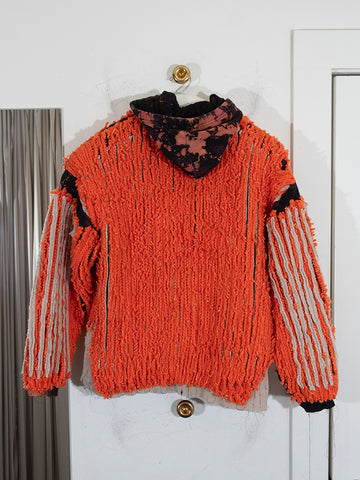 JRAT 3T Hoodie/Sweater, Black/Tan/Orange