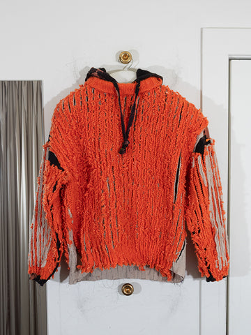 JRAT 3T Hoodie/Sweater, Black/Tan/Orange