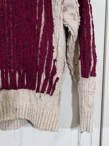 JRAT 3T Hoodie/Sweater, Cream/Cream/Raspberry