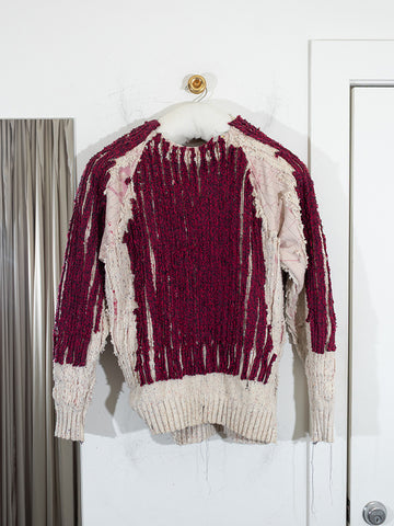 JRAT 3T Hoodie/Sweater, Cream/Cream/Raspberry