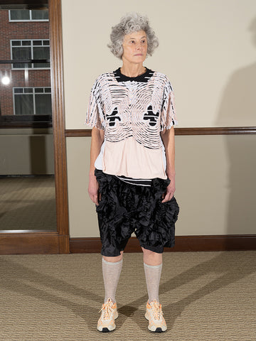 JRAT 3T T-Shirt, Peach Butterfly