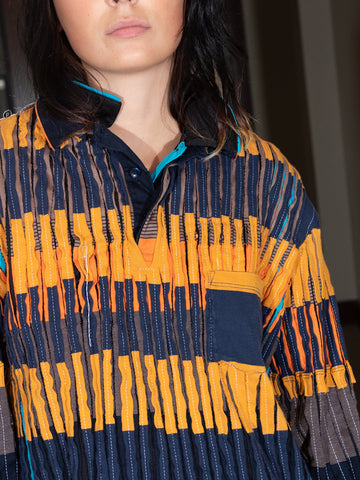 JRAT 3T Polo, Regal/Stripe/Stripe