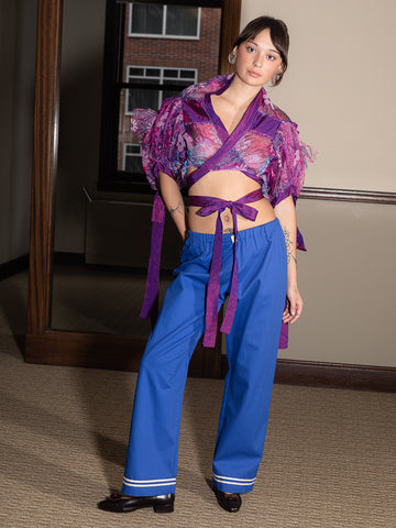 JRAT Believe Sheer Puff Crop