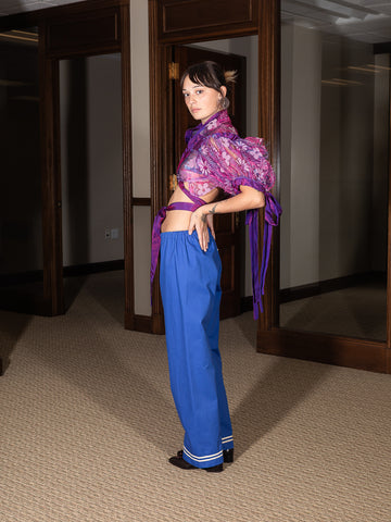 JRAT Believe Sheer Puff Crop