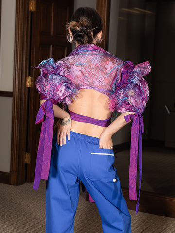 JRAT Believe Sheer Puff Crop