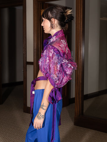 JRAT Believe Sheer Puff Crop