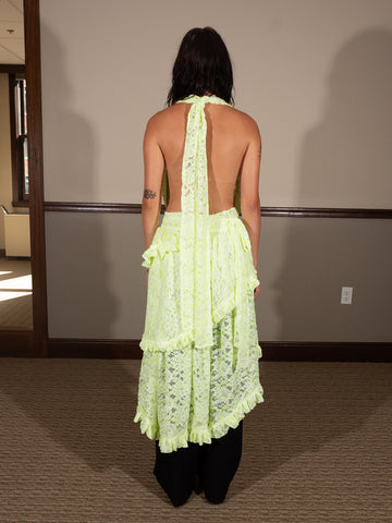 JRAT Inadvertently Marilyn Neon Wrap Dress